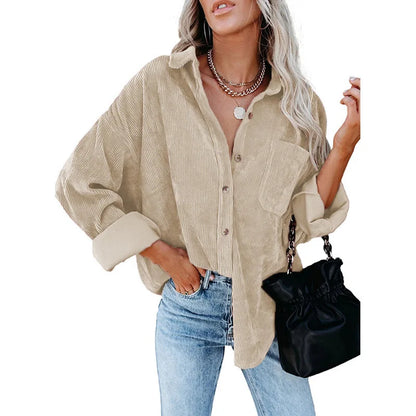 Winter Women's Shirt   Casual Coat Women