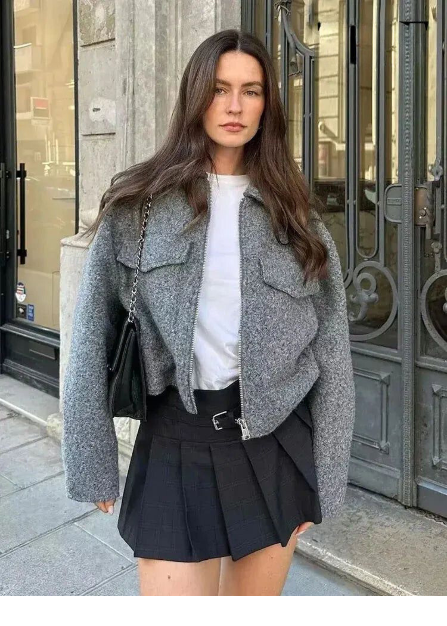 Vintage Cozy Long Sleeve Jacket Coat