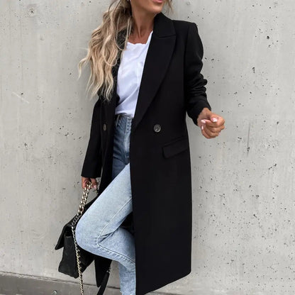 Elegant Women's Black Blazer