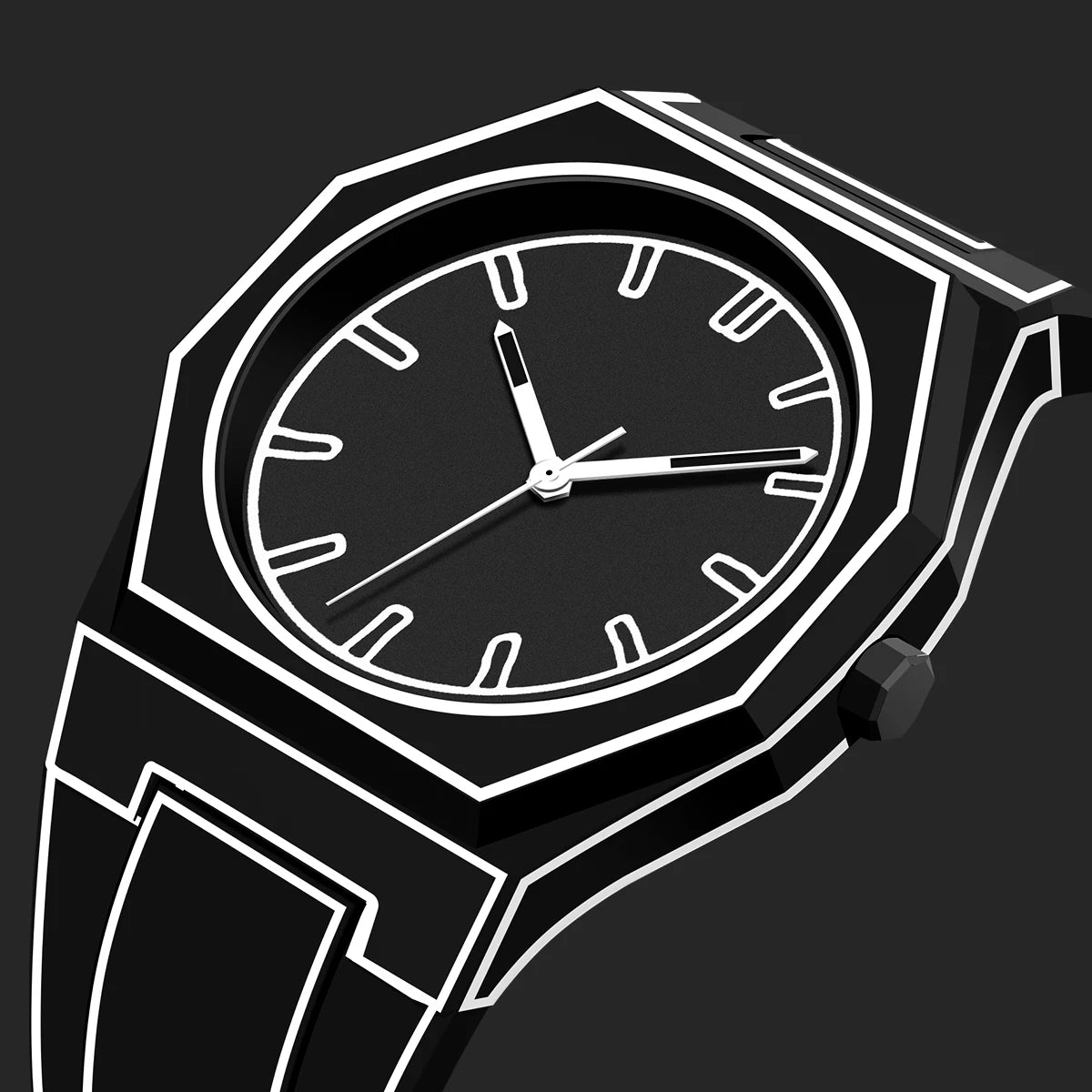 Urbanscape Minimalist Sports Timepiece