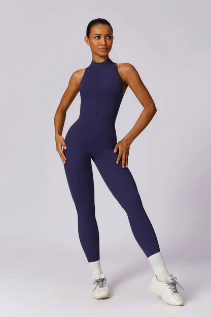 ZipFlex Activewear Jumpsuit